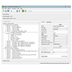 emotas CANopen DeviceDesigner