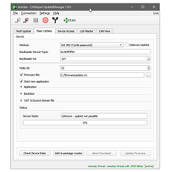 emotas CANopen UpdateManager